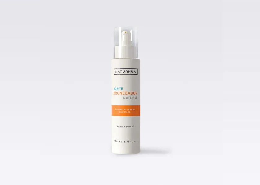 ACEITE BRONCEADOR NATURAL - 200 ml.