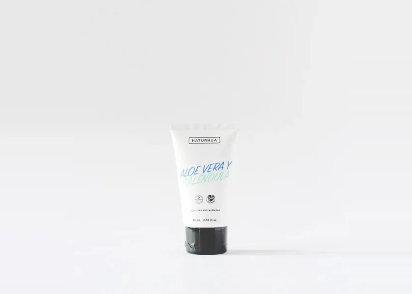 ALOE VERA Y CALÉNDULA - 75 ml.