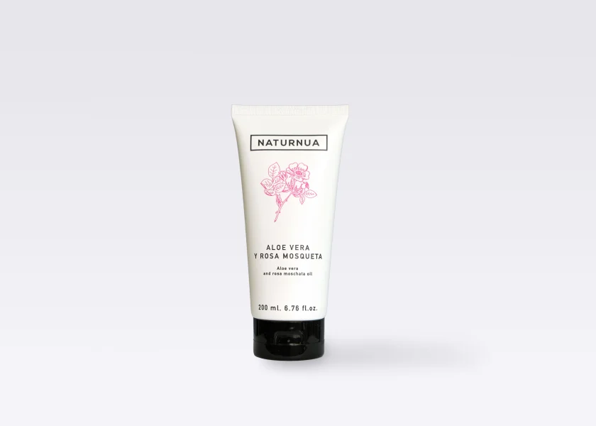 ALOE VERA Y ROSA MOSQUETA - 200 ml.