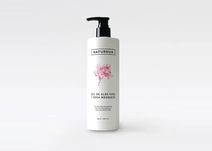 ALOE VERA Y ROSA MOSQUETA - 400 ml.