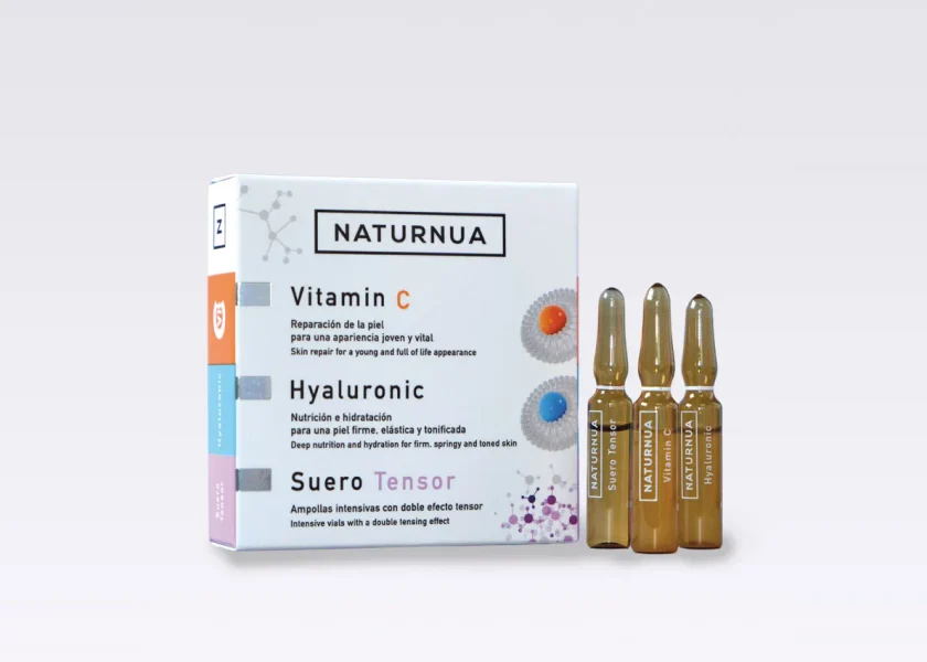 PACK AMPOLLAS (1 ud. VITAMIN C + 1 ud. HYALURONIC + 1 ud. SUERO TENSOR) - 2 ml.