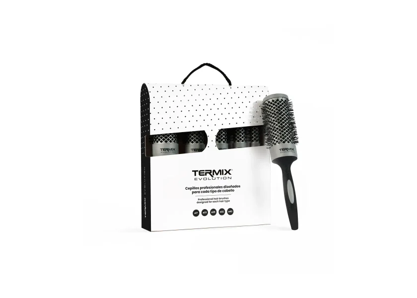 Pack Cepillos Redondos Termix Evolution Basic cabello medio