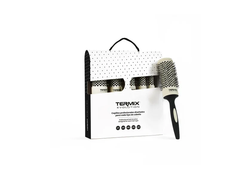 Set de Cepillos Redondos Termix Evolution Soft cabello fino